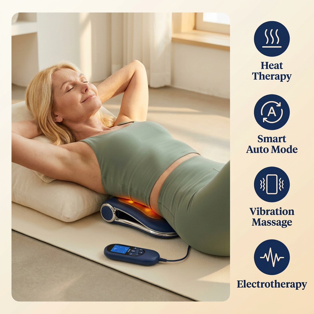 Sciatica & Lower Back Lumbar Red Light Therapy Device