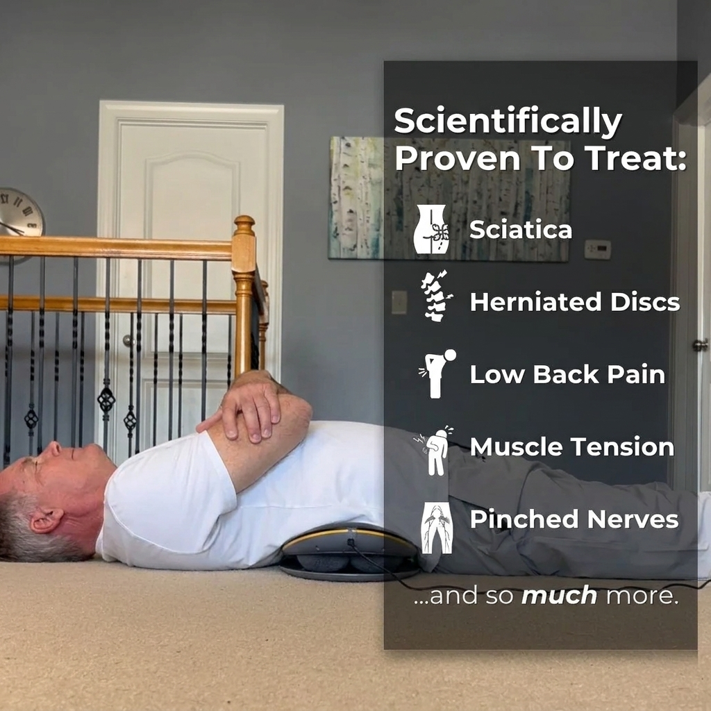 Sciatica & Lower Back Lumbar Red Light Therapy Device
