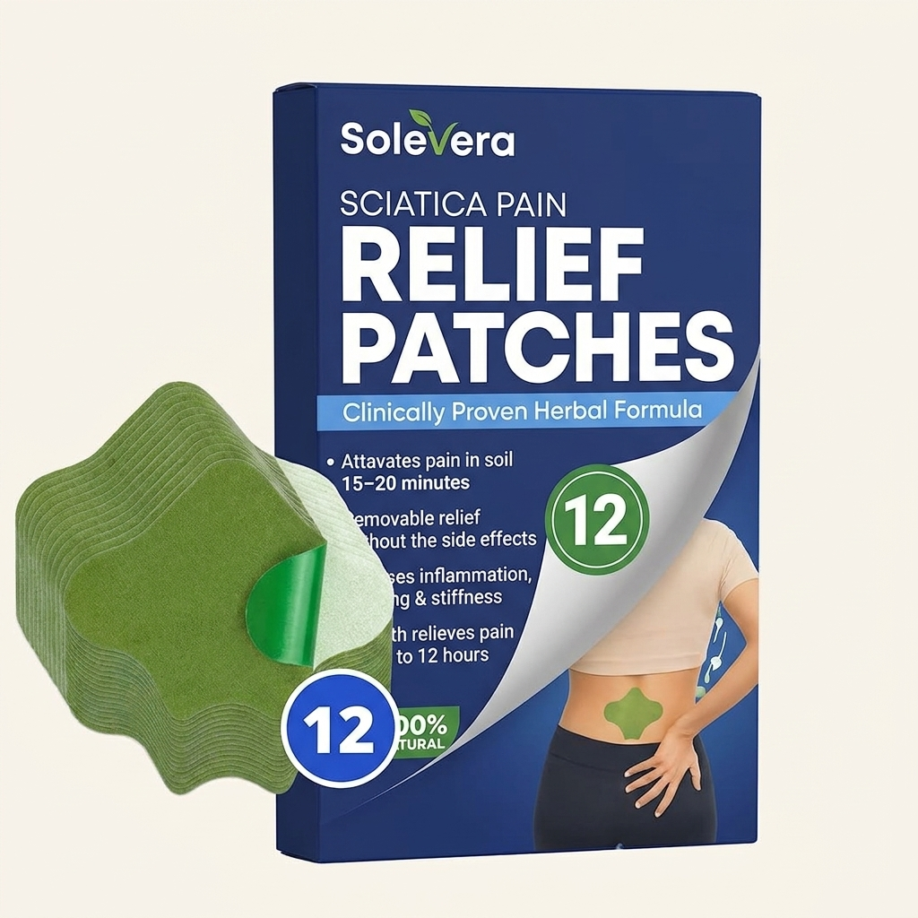 12x Back Pain Relief Patches